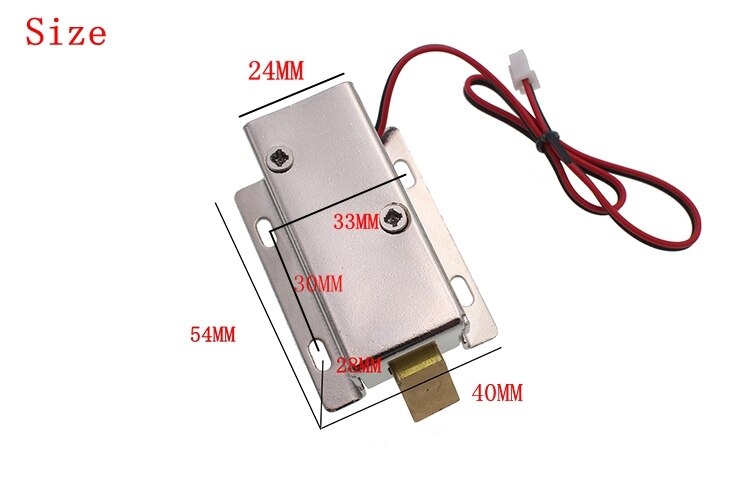 Kleine Elektrische Lock Elektrische Insert Slot Voor Vergrendeling Elektrische Kast Lade Kleine Elektronica Lock Deur BoltsCabinet