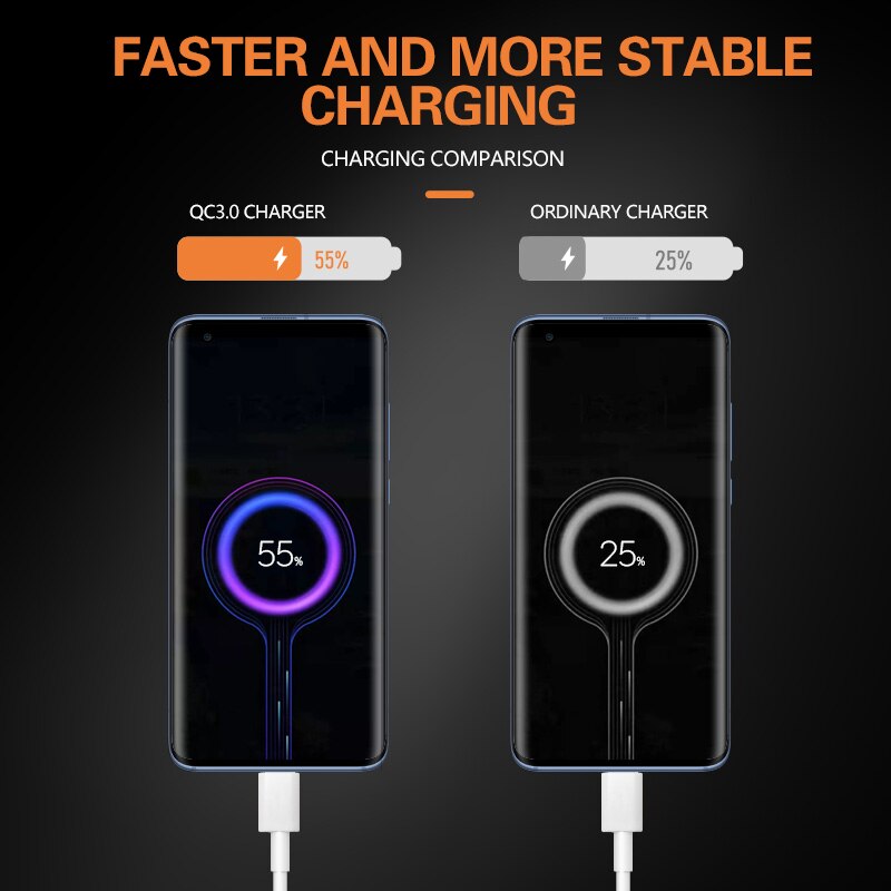 NAISU 24W Quick Charge QC 3,0 USB Ladegerät Handy Wand Schnelle Lade Adapter Für iPhone Huawei Samsung Xiaomi note8 Langlebig