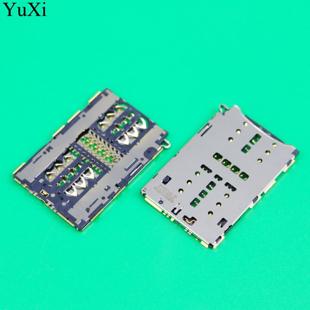 Yuxi för huawei  p20 lite simkortplatsläsare simkortskontakt uttag hållare brickläsare för huawei nova 3e reparation reservdelar