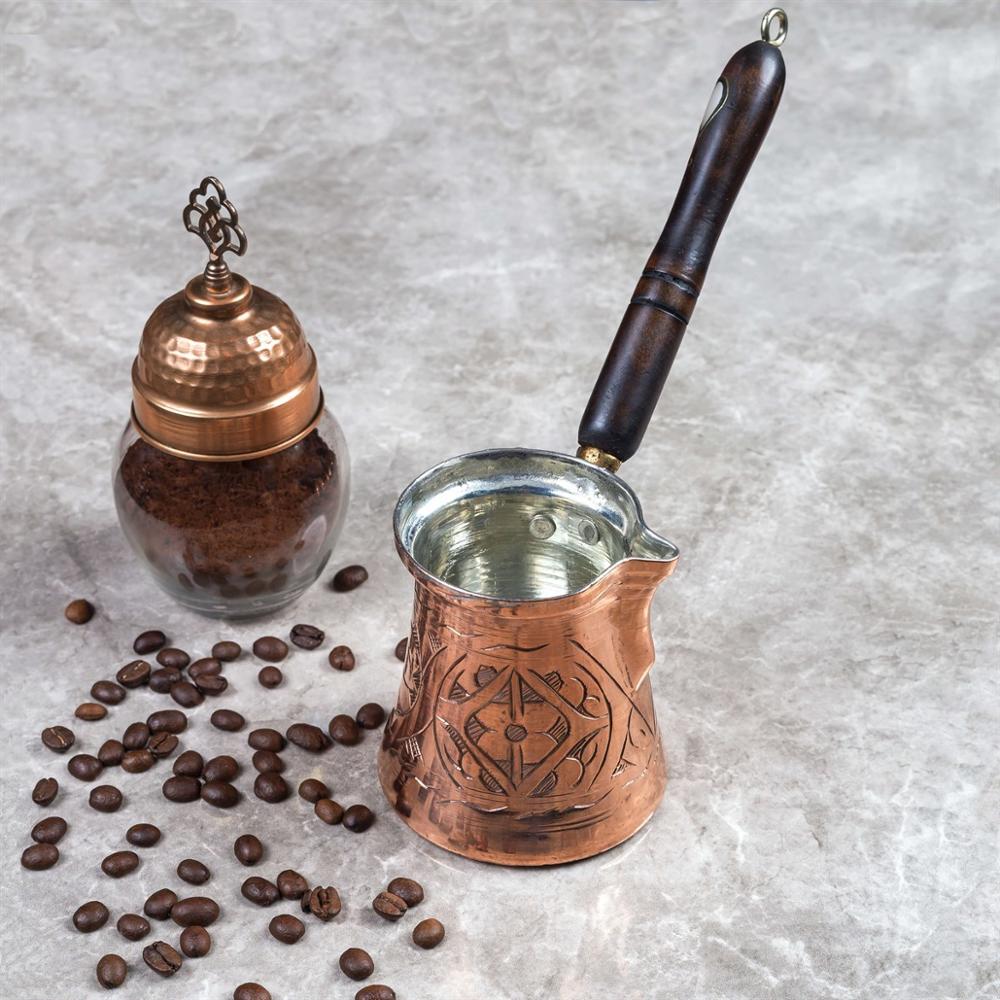 Turkish Hanmade Traditional Turkish Coffee Pot Maker Copper Jazzva Cezve 4 Options From Turkey