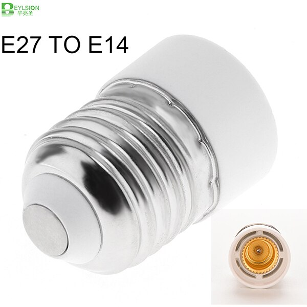 Beylsion E27 E14 GU10 E12 Om E14 Houder Adapter Converter Lamp Socket Voor Home Verlichting Lampen: E27 TO E14