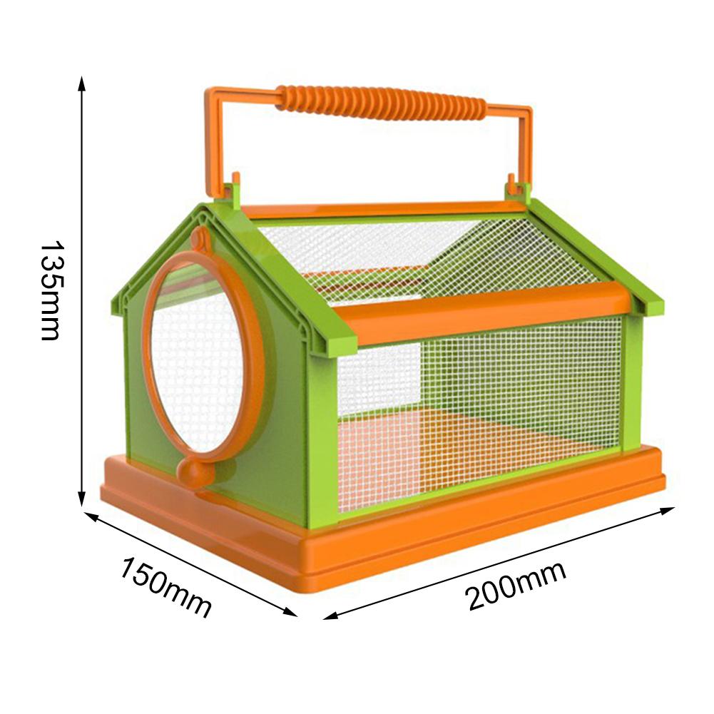 Outdoor Insect Observation Box DIY Portable Breathable Insect Collecting Habitat Educational for Kids students