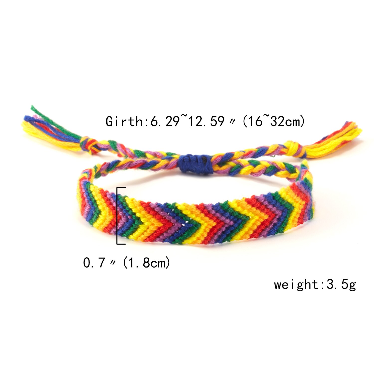 Lgbt Gay Pride Regenboog Armband Voor Vrouwen Mannen Handgemaakte Gevlochten Kleurrijke Touw Paar Armband Sieraden Vriendschap: 8