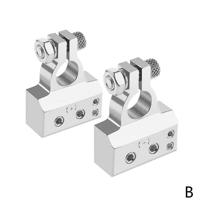 Car Battery Terminal Cover Car Battery Clip Connector Audio modified Battery Head,Battery Clip Fit for most car, boat: B