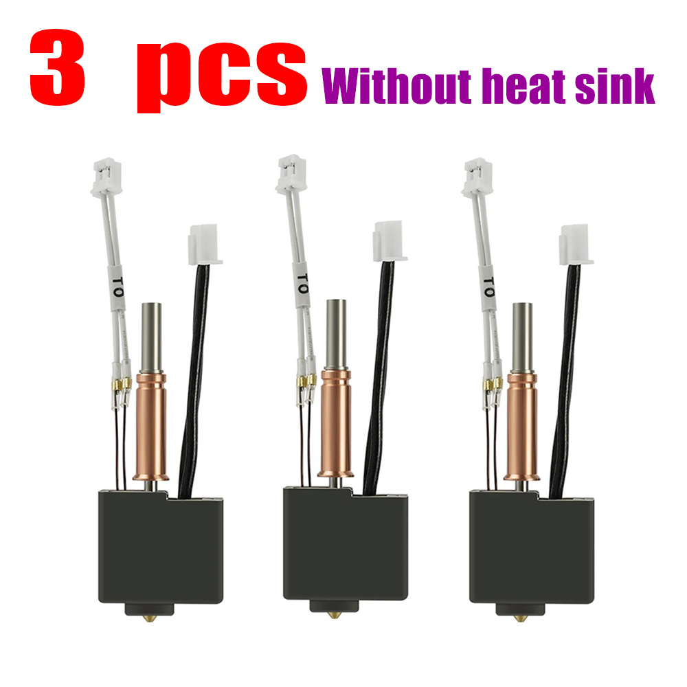 Hotend per Anycubic Kobra 3 Combo Hotend kit Termistore Gola Riscaldatore Blocco per K3 Combo caldo fine Dissipatore di Calore Parti Accessori