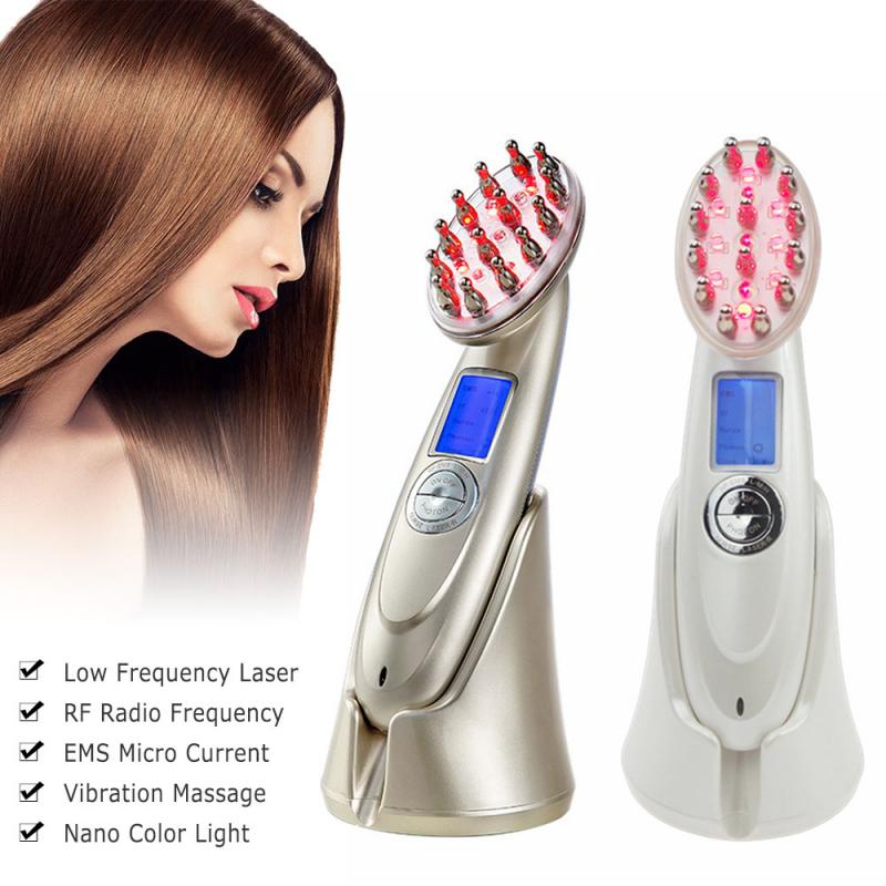 Haar Kam Anti-Haaruitval Hoofdhuid Massage Instrument Olie Controle Kappers Instrument Micro Huidige Haargroei Instrument