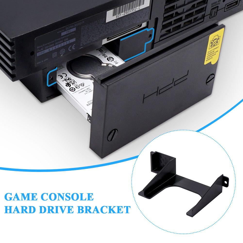 Soporte de disco duro de 2,5 pulgadas para adaptador de red PS2 SATA, soporte impreso en 3D, soporte HDD SSD para consola de juegos PS2 Fat