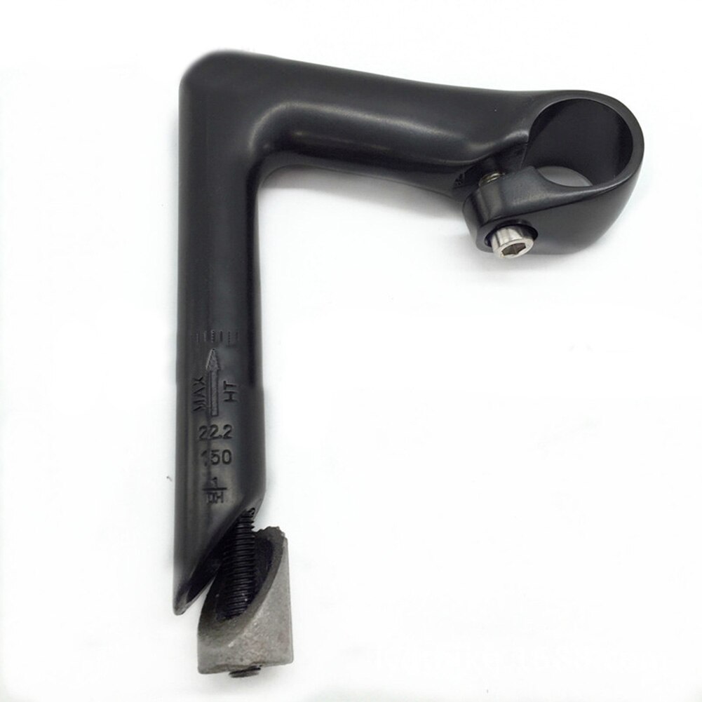 Bicycle Bike Quill Stem Riser 100mm Handlebar 25.4mm Clamp Handlebar Parts: Black