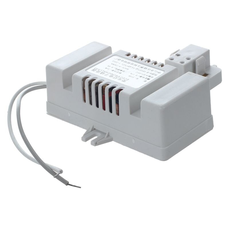 Hvitt plastskall 4 pins 2d rør pære fluorescerende ballast  ac 220v 0.19a 38w