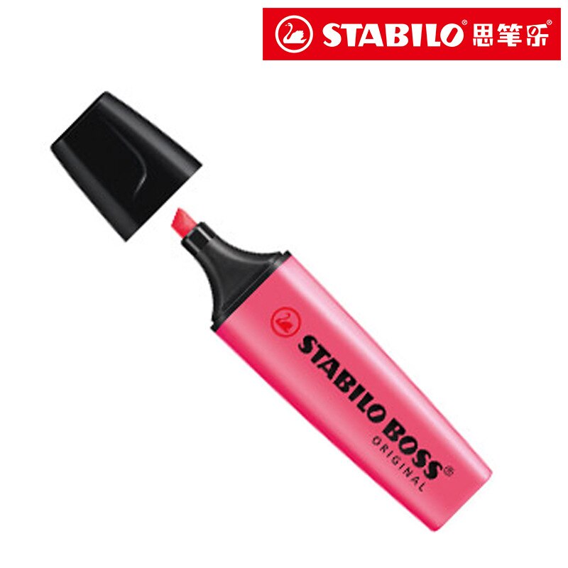 STABILO – stylo Fluorescent 9 couleurs, 1 pièce, marqueur: Pink