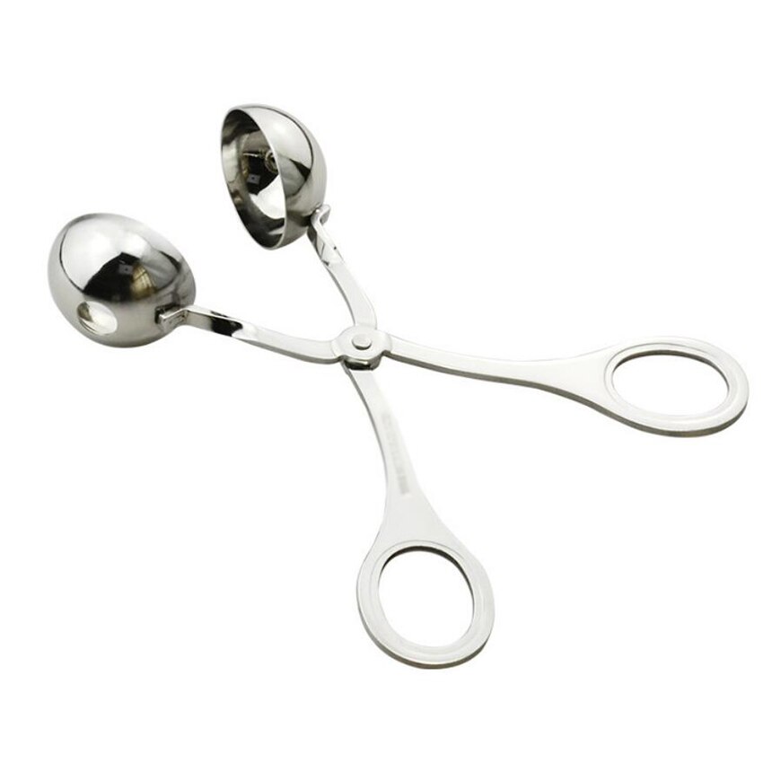 TURDOS de acero inoxidable conveniente fabricante de albóndigas de relleno Clip de albóndigas DIY carne de pescado bola de arroz de casa máquina de bolas de comida