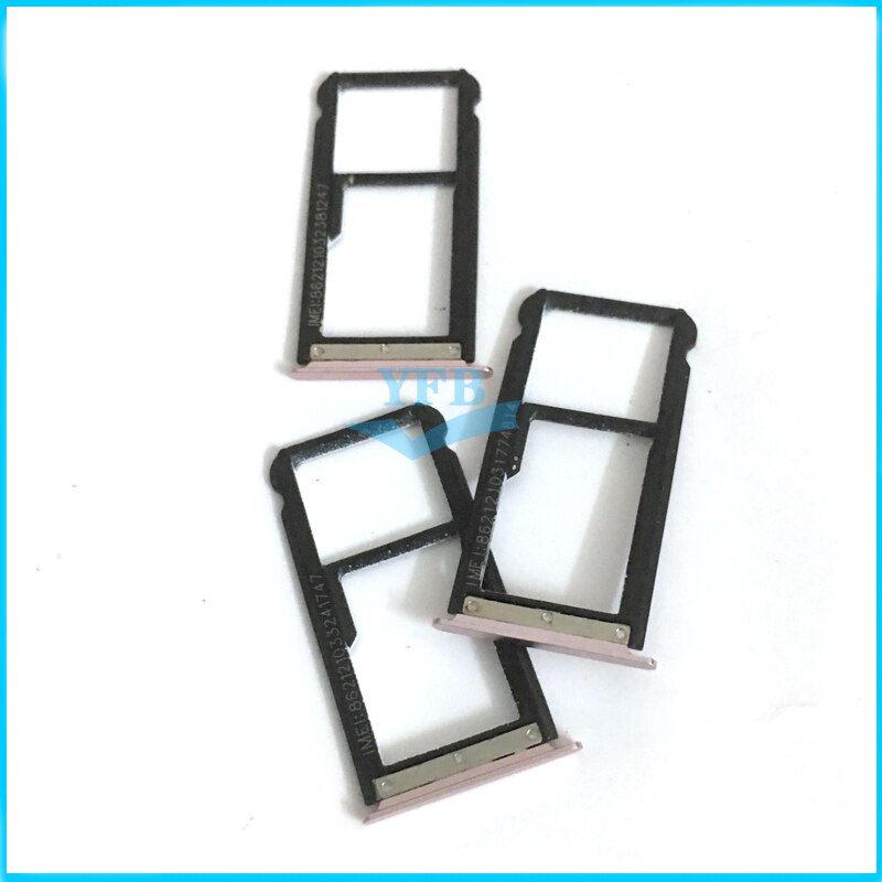 Soporte de bandeja para ranura de tarjeta Sim ZTE Blade V8, lector de tarjetas SD, adaptadores, piezas de repuesto