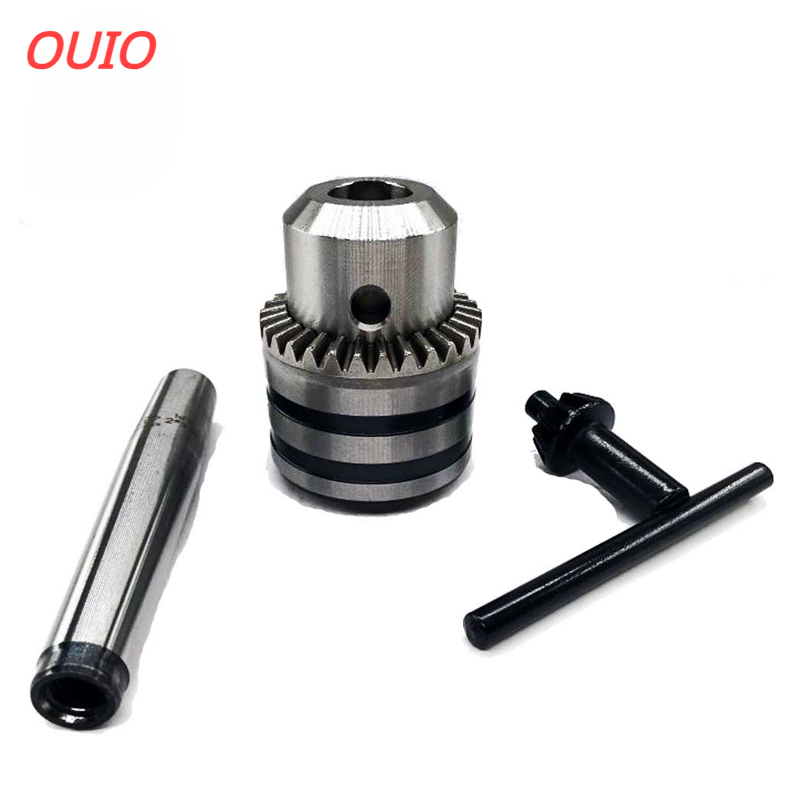 OUIO MT1 MT2 MT3 MT4 B10 B12 B16 B18 0,6-6/1-10/1-13/3-16/5-20 vástago Morse portabrocas cenador torno CNC máquina de taladro madera