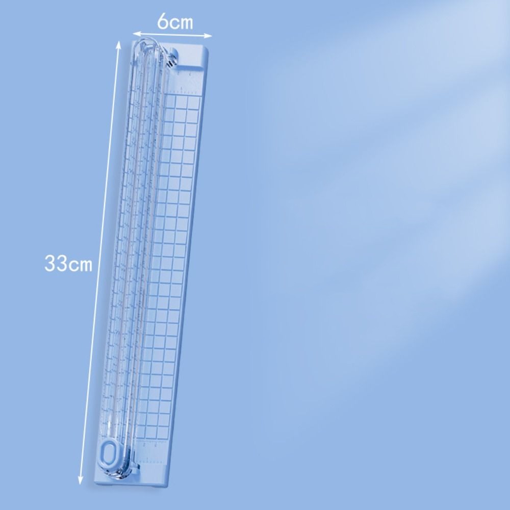 Cutting Supplies Paper Card Photo Paper Cutter Safe Crafts Paper Trimmer Portable DIY Paper Cutting Tool Laminate: WHITE