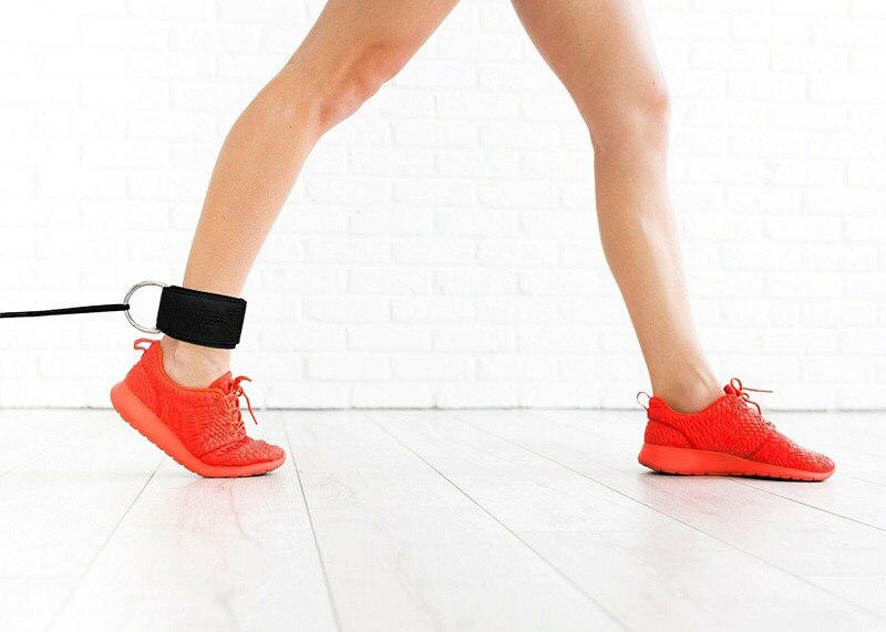 1pcs Ankle Straps for Cable Machines and Resistance Band Ankle Cuffs for Legs Abs and Glute Exercise