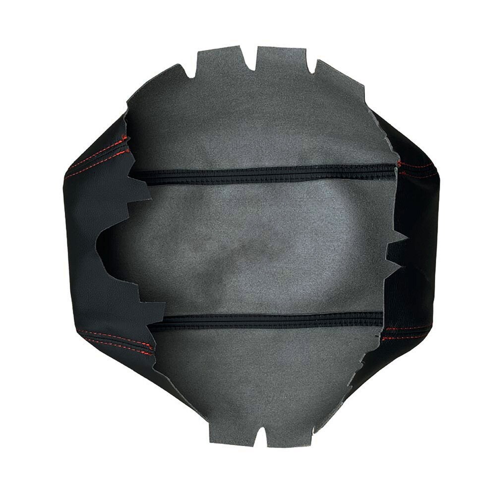 Zwarte Auto armsteun middenconsole Deksel Cover/Fit For Seat Ibiza 6J 09-16 (Color : Black