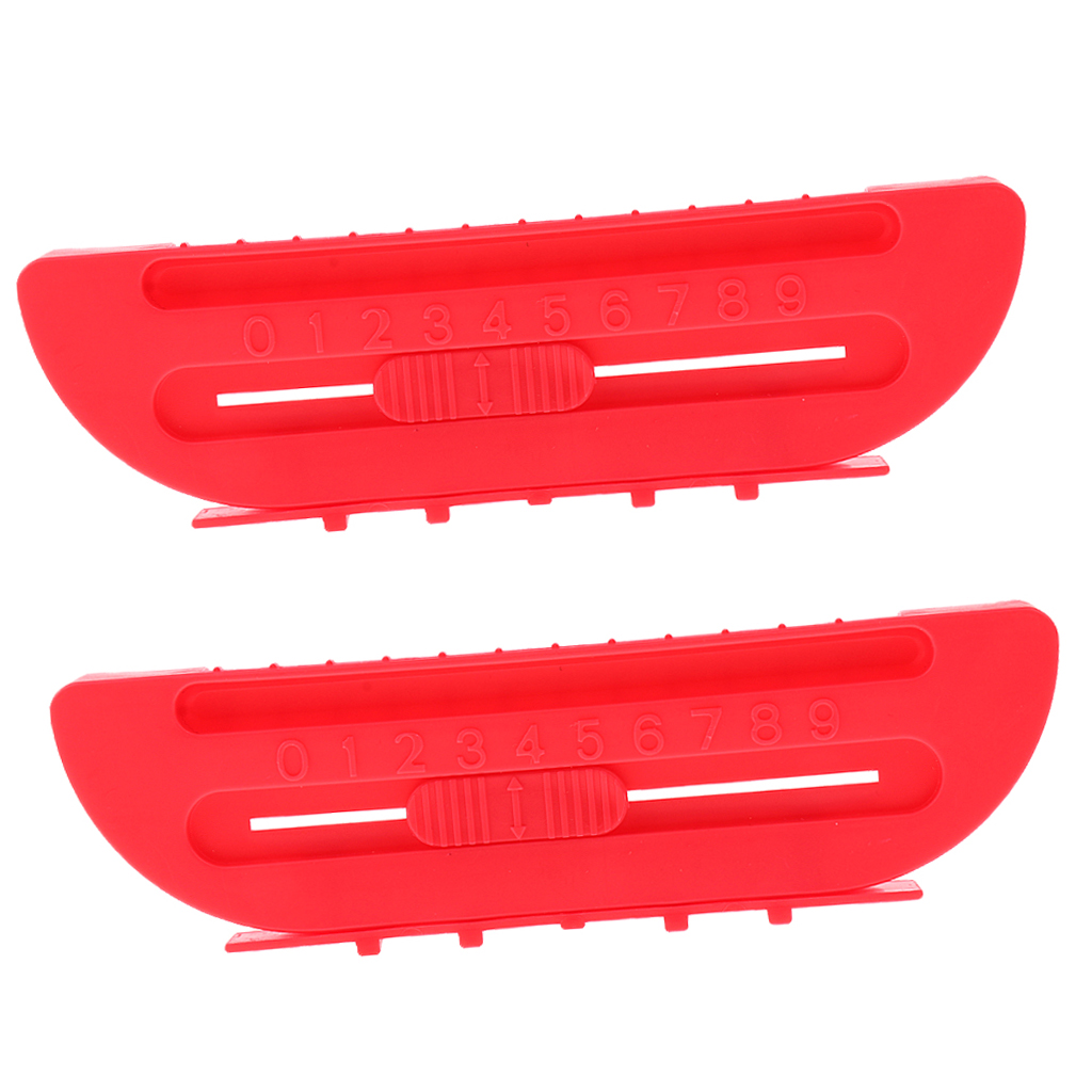 Air Hockey Goal Door Ball Stopper Block Score Counters Scorekeeper - Pack of 2