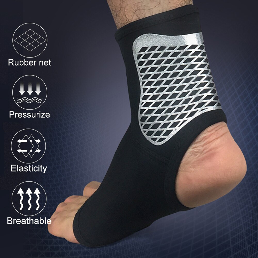 Ankle Support Protect Brace Compression Strap Achille Tendon Brace Sprain Protect Foot Bandage Running Sport Fitness Band