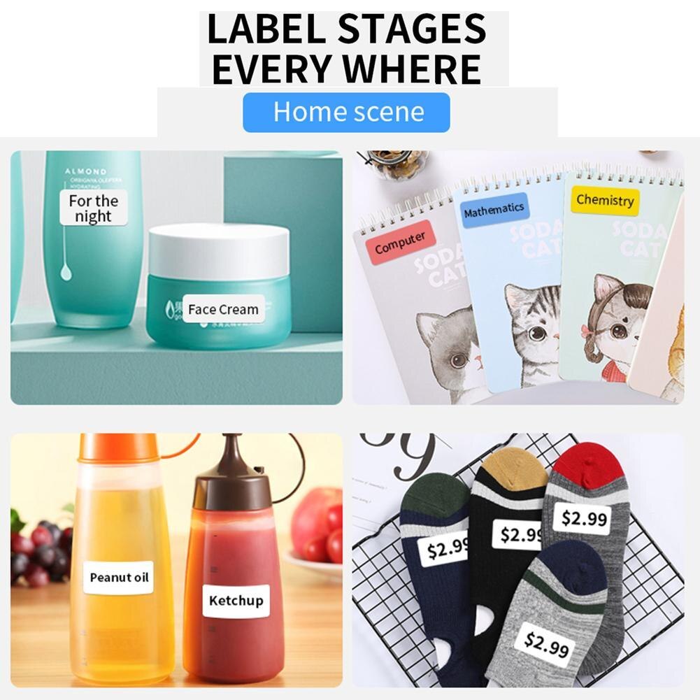 P11 Bluetooth Label Printer Handheld Draagbare Bluetooth Mini Kleine Thuis Thermische Prijs Sticker Barcode Office Tool