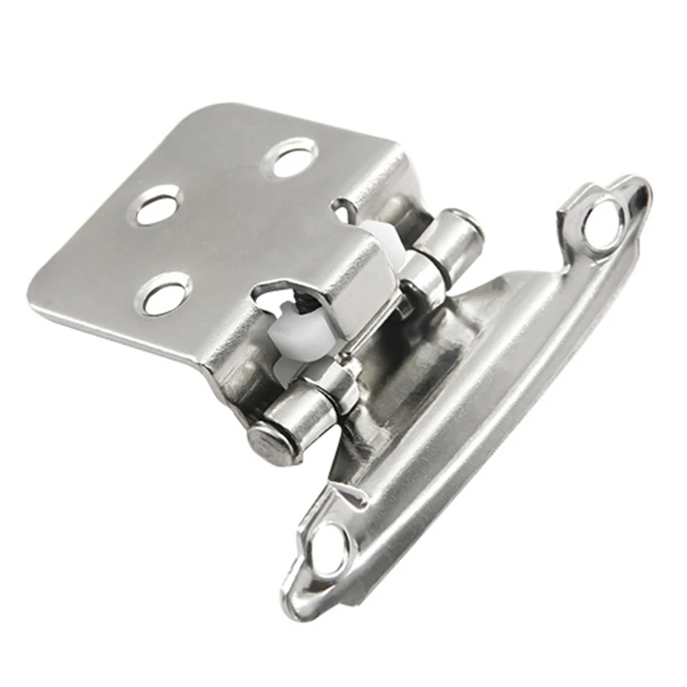20 stücke Schrank Scharniere überlagern Selbst Schließen Gesicht montieren Schrank Tür Scharnier Hydraulische Puffer Frühling Scharnier Möbel Hardware-