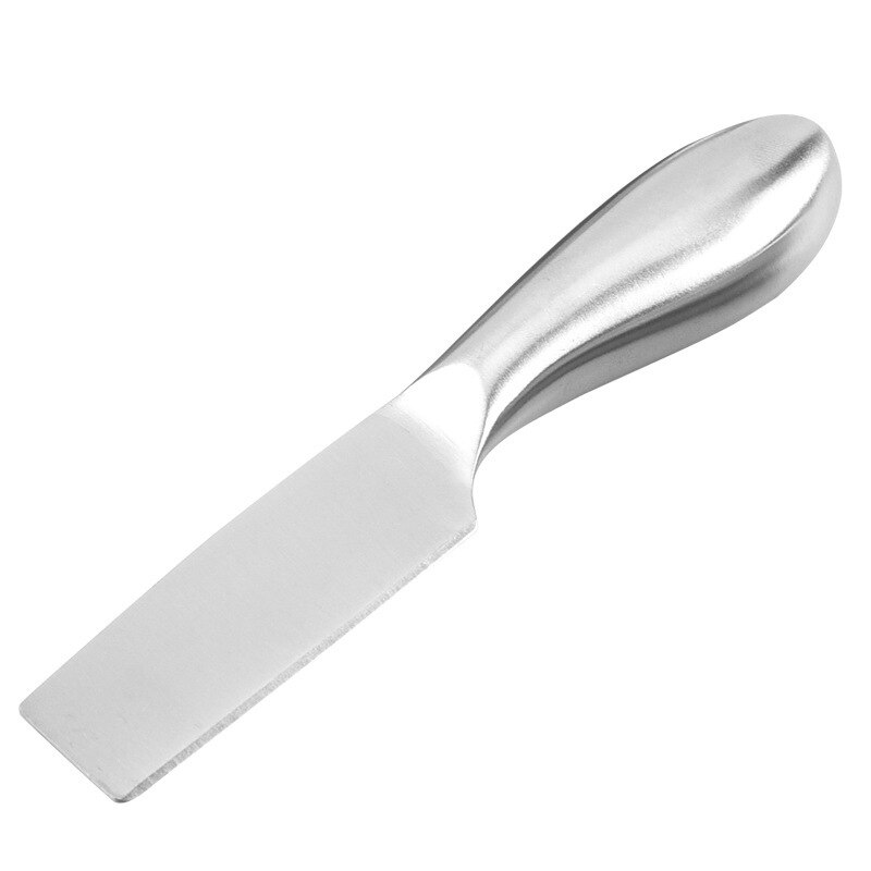 1Pcs Kitchen Gadgets Silver Retro Style Tools Cheese Graters Multi Functional Stainless Steel Baking Tools Cheese Cutlery: 8A4 square knife