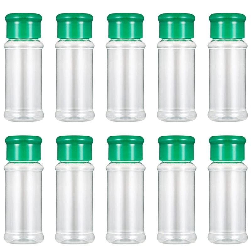 100Ml Plastic Spice Zout Peper Shakers Kruiden Jar Camping Bbq Kruiderij Azijn Bottelen Camping Apparatuur