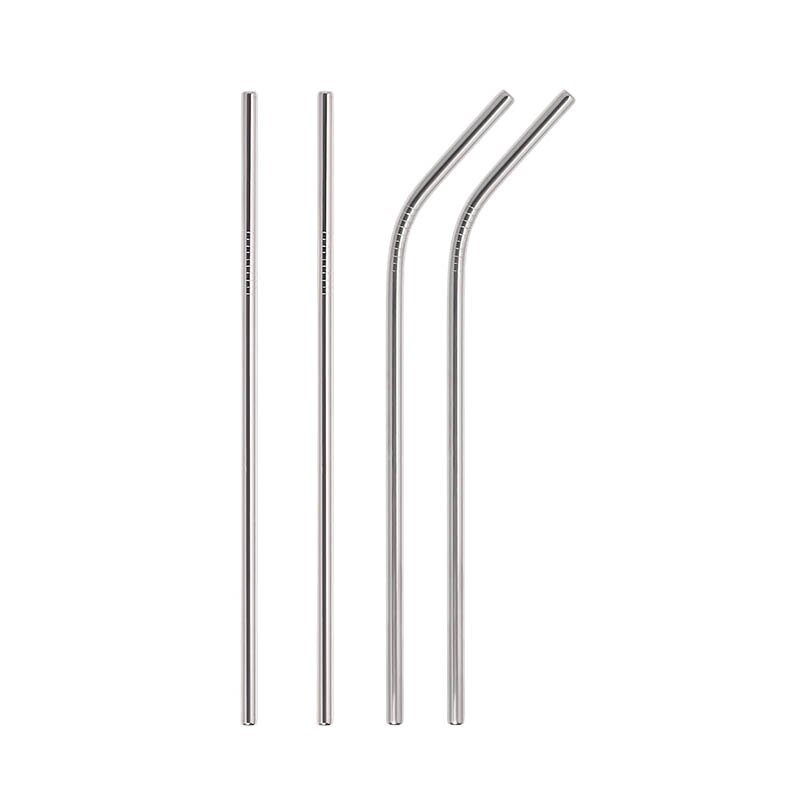 Reusable Drinking Straw Stainless Steel Straw for Bubble Tea Eco Friendly Drinking Straws for Drink Water Cappuccino Coffee: set 1