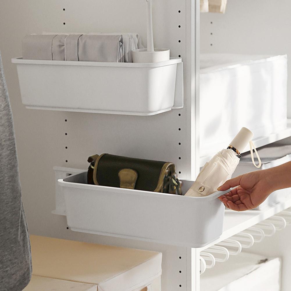 Wall Mounted Kitchen Storage Box Rack Shelf Closet Refrigerator Organizer Cabinet Storage Shelf Kitchen Bathroom Organizer
