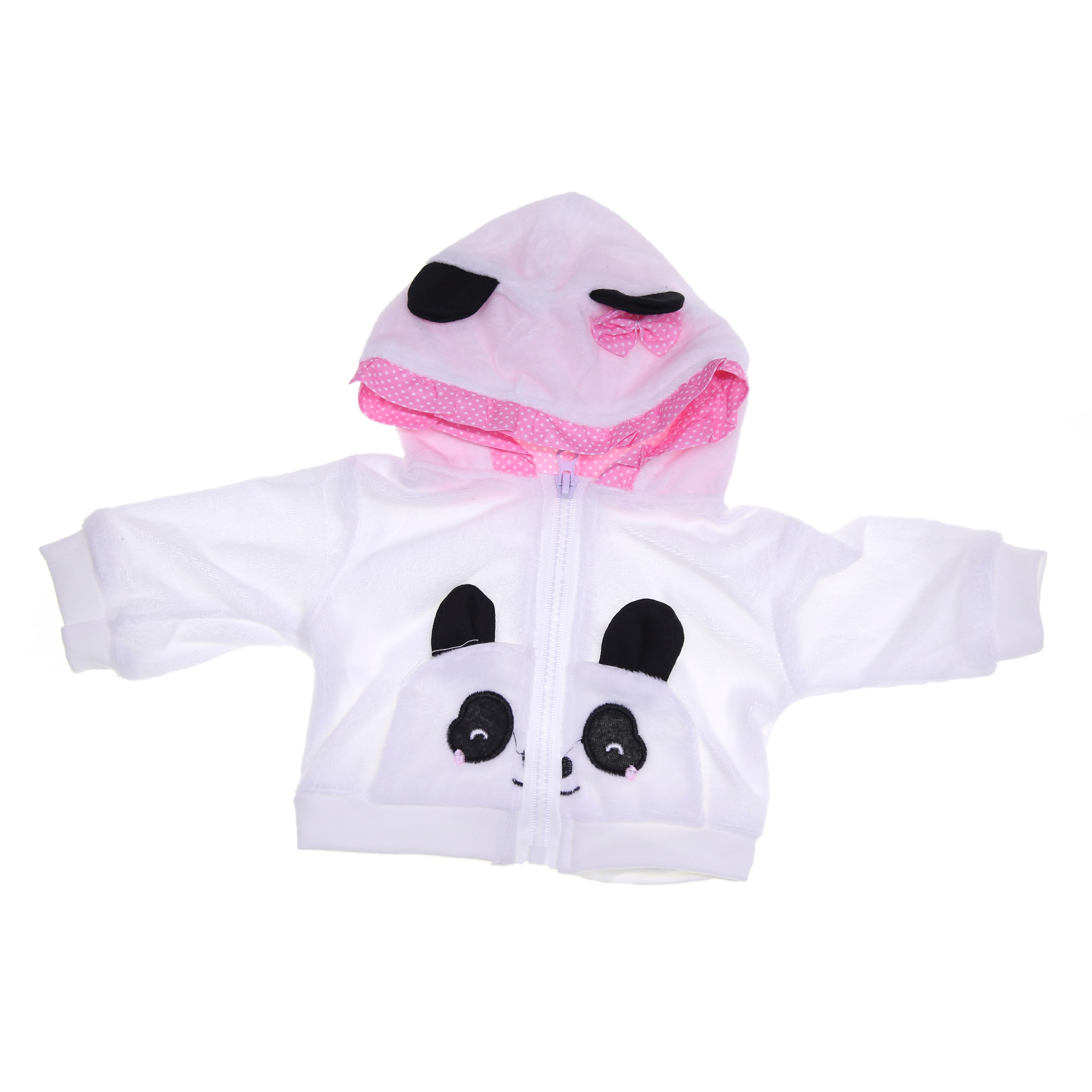 Panda tegneserie tøj sæt babytøj pige nyfødt 18 tommer  or 23 tommer kan vælges genfødt dukker babytøj pige