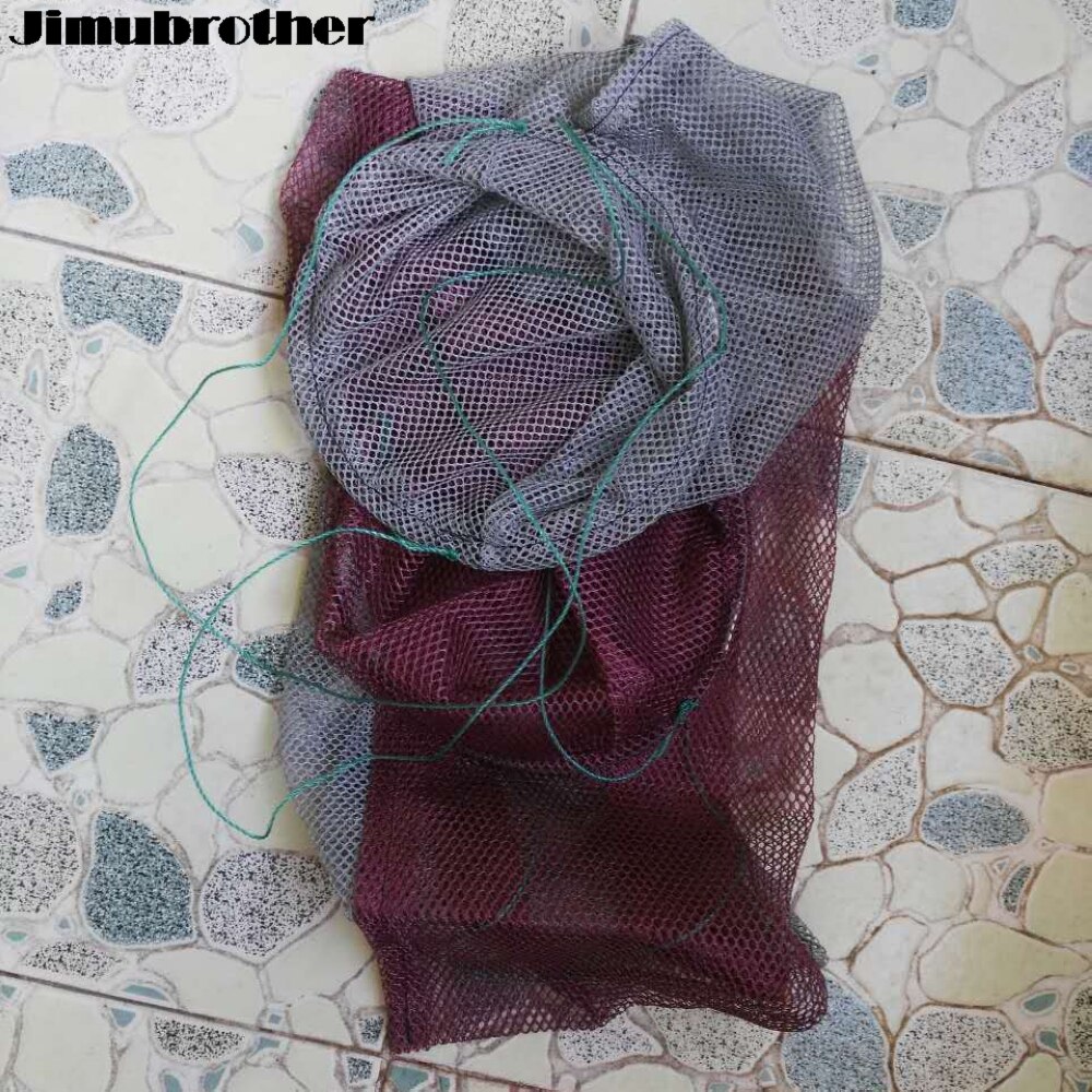 75cm viszakken met ringvisuitrusting, klein maas, opvouwbaar fuiknet, alles voor goedkope leveranciers van visaccessoires, 2 stuks/partij