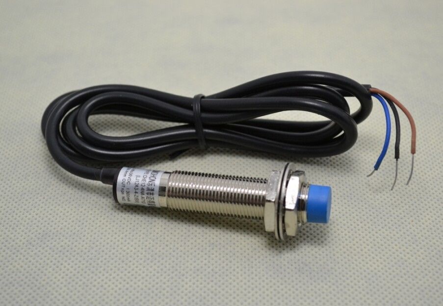 Blauwe Led Toerenteller Rpm Snelheid Meter + Proximity Switch Sensor Npn 3 Wire