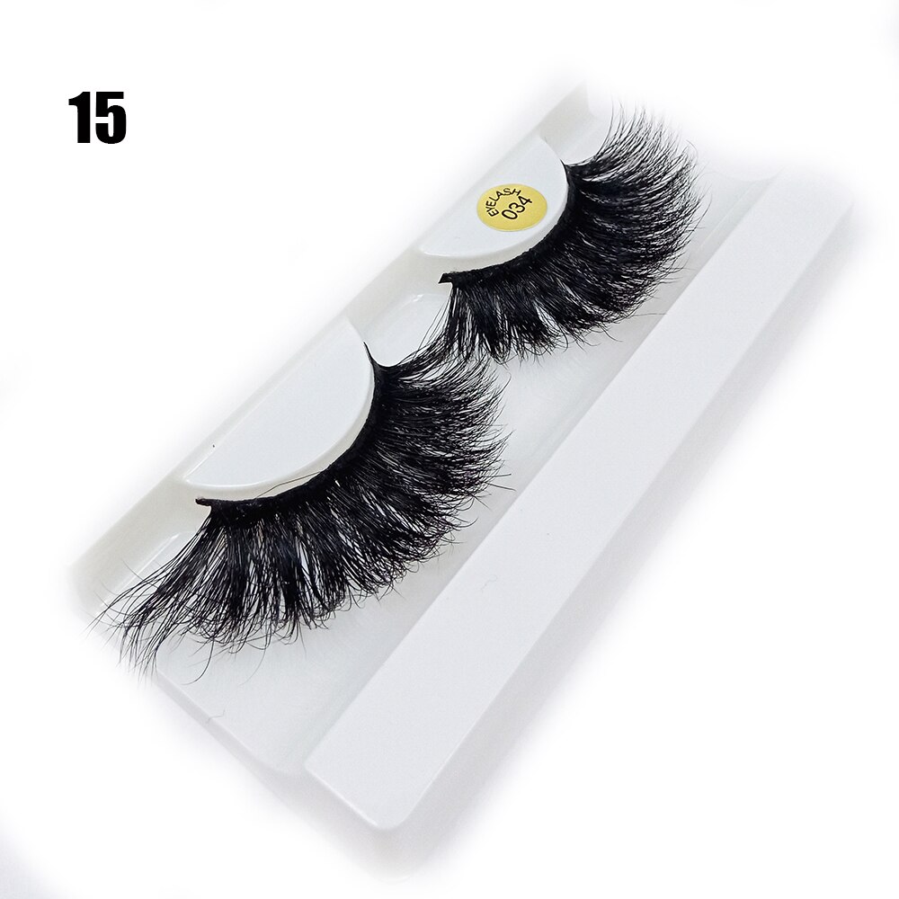1 pari 100%  minkkiripset extrapitkät 25mm ripset 3d ripset isot dramaattiset volyymiripset crisscross tekoripsien maquiagem: 15