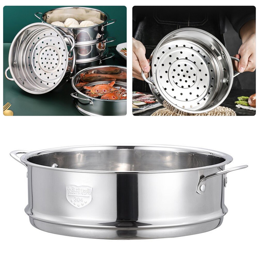 Hexclad Steamer Basket Stainless Steel Steamer Rack Pot Insert, Metal Cooking Steaming Basket For Vegetable & Tamale Stabil Steamer Insert