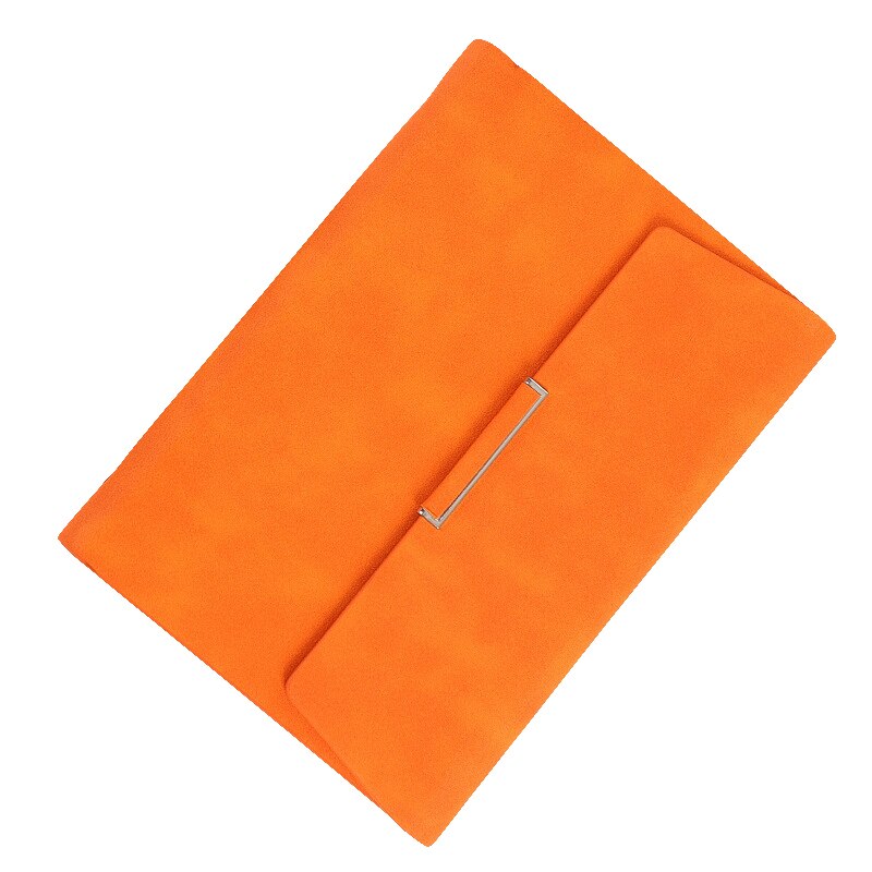 Retro Notebook Box Pu Leather Bible Travel Diary Notepad Folder Notebook Diary Weekly Agenda Planner Leaflet: A5 orange