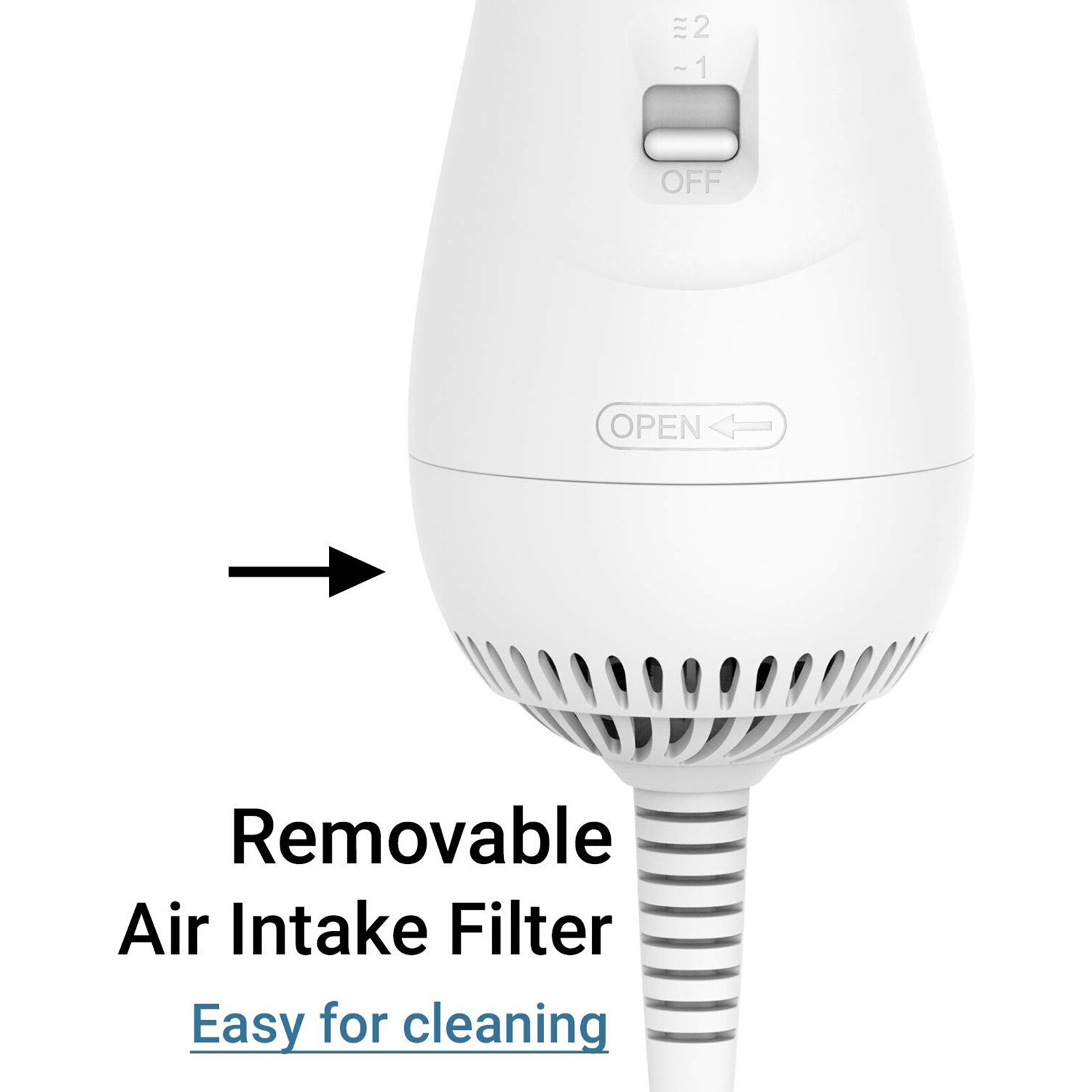 Przenośna suszarka robić włosów dla zwierząt 2 w 1 pielęgnacja zwierząt domowych suszarka robić włosów dmuchawa cicha regulacja temperatury dla małych średnich duże psy koty