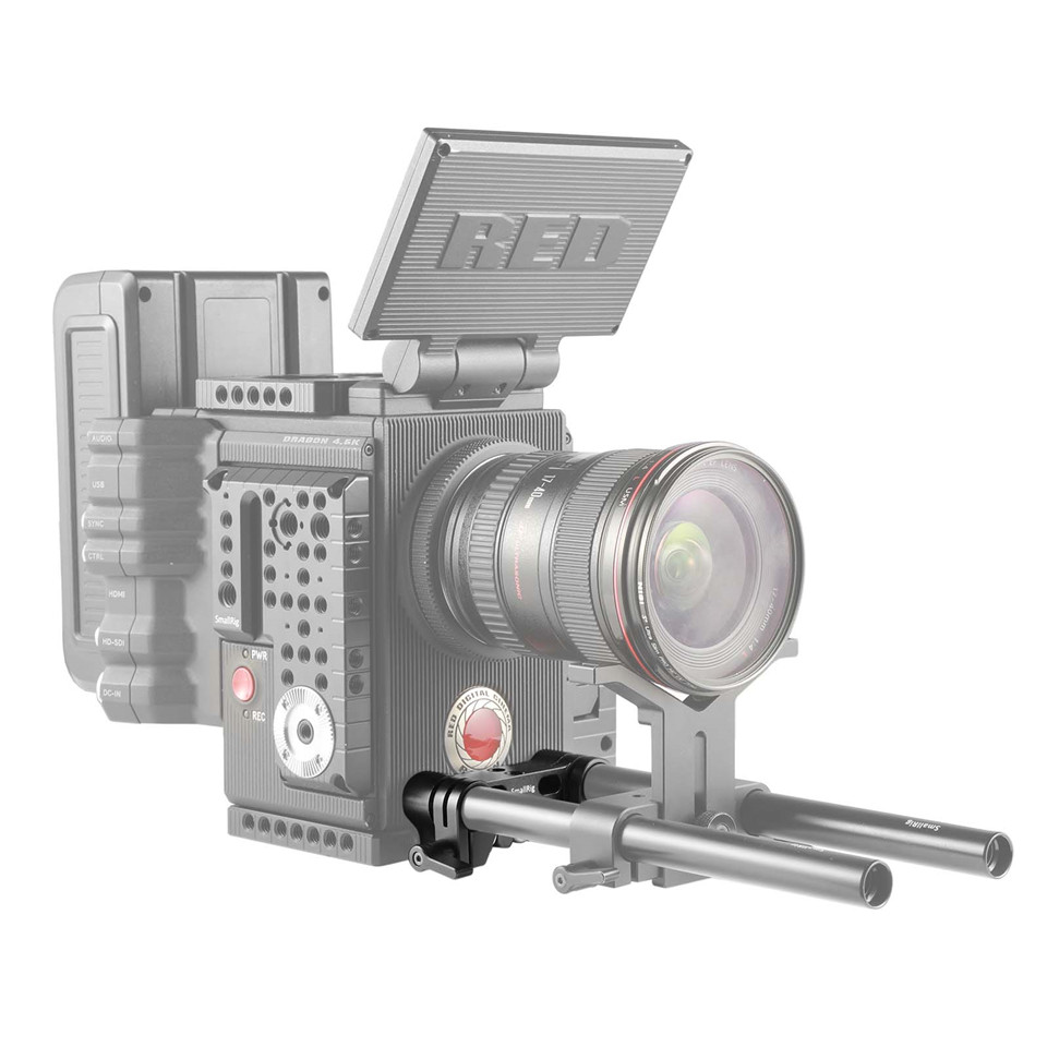 SmallRig Quick Release Dual 15mm Rod Clamp For DSLR Camera Cage 15mm LWS Rod Clamp System -1943