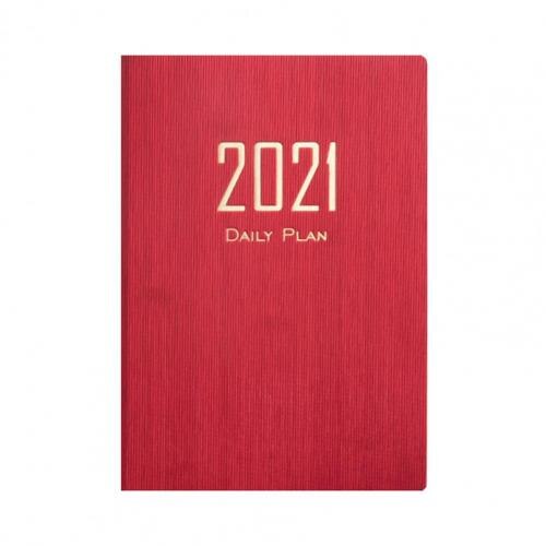 A5 Notebooks And Journals Agenda Writing Note Diary Stationery For Student School Office Supplies weekly planner: Red