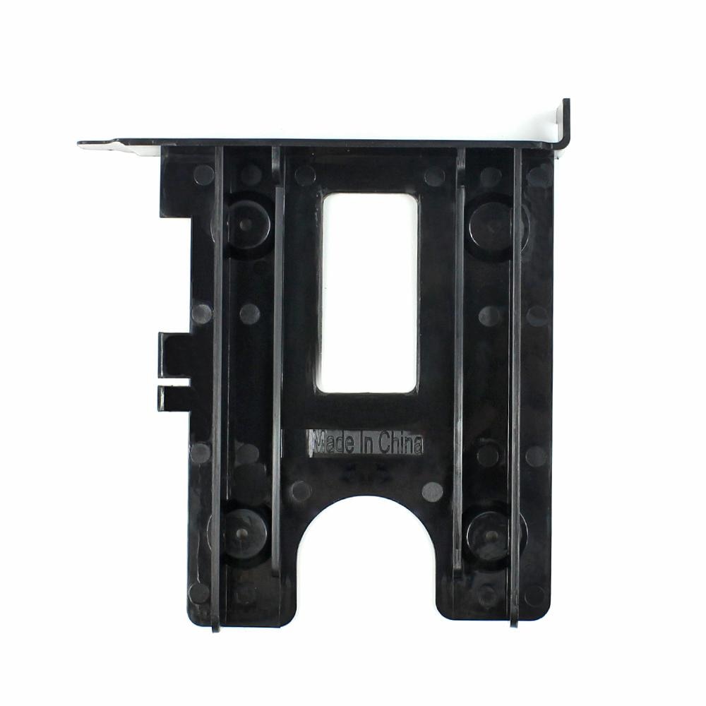 XT-XINTE Plastic PCI Slot 2.5 Inch HDD/SSD Mounting Bracket Hard Drive Adapter Chassis Rear Bracket Hard Drive Holder