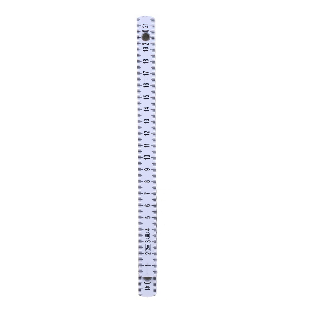 2M Folding Ruler Slide Ten-Parts Fold Up Rulers Versatile Inside Reading Carpenter Education Meter Lightweight Measuring Tool