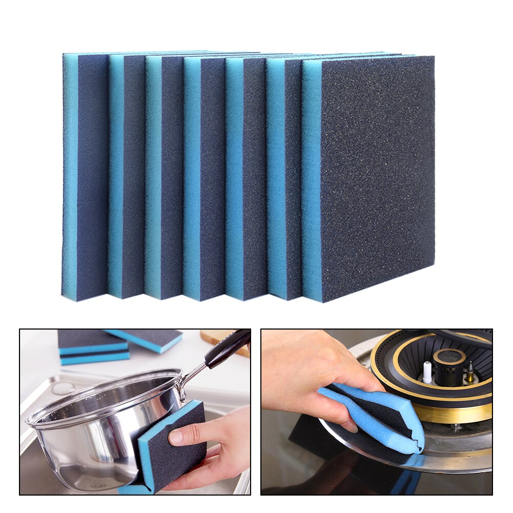 1pcs Nano Sponges Silicon Carbide Melamine Sponge Magic Sponge Eraser Melamine Cleaner for Kitchen Office Bathroom Cleaning