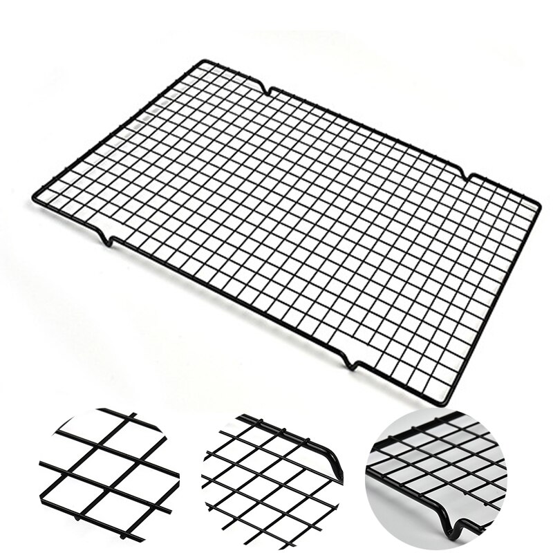 Support de Refroidissement pour Pâtisserie, Grille en Acier Inoxydable, Antiadhésif, Adapté pour Dessert, Gâteau, Pain, Tarte, Biscuits, Outils de Cuisine