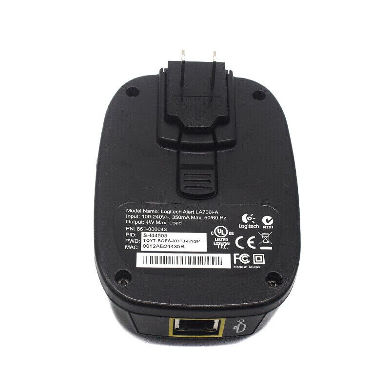 Used Alert POE LA700i-A Power Supply For Logitech Alert 700i 700n 750n