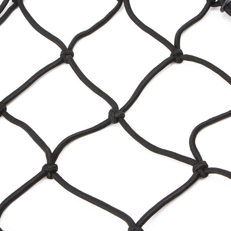 Motorcykel bagage netto cykel 6 kroge holder brændstoftank bagage mesh web styling