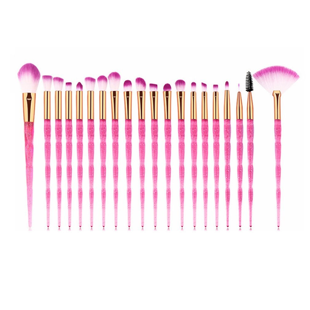 20 multifunktions øjenmakeup børster øjenskygge børste sæt skønhedsværktøj komplet sæt skønhedsværktøj øjenskygge børster