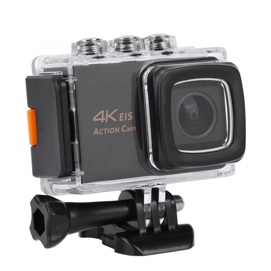 4K 30fps Anti Shake DSP Remote Control Waterproof Camera Set with Microphone Built-in Battery