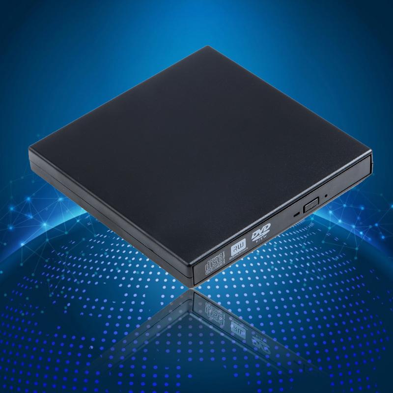 USB 2.0 Cd-rom externe/CD-RW/Combo/Dvd-Rom Brûleur Lecteur Graveur avec Câble de Données USB pour Mac Ordinateur Portable Ordinateur Portable ordinateur de bureau