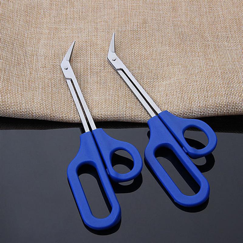 Long Handled Toenail Scissors Nail Bandage Scissors Nipper Trimmer Cutter Cuticle Nipper For Nail Manicure Pedicure