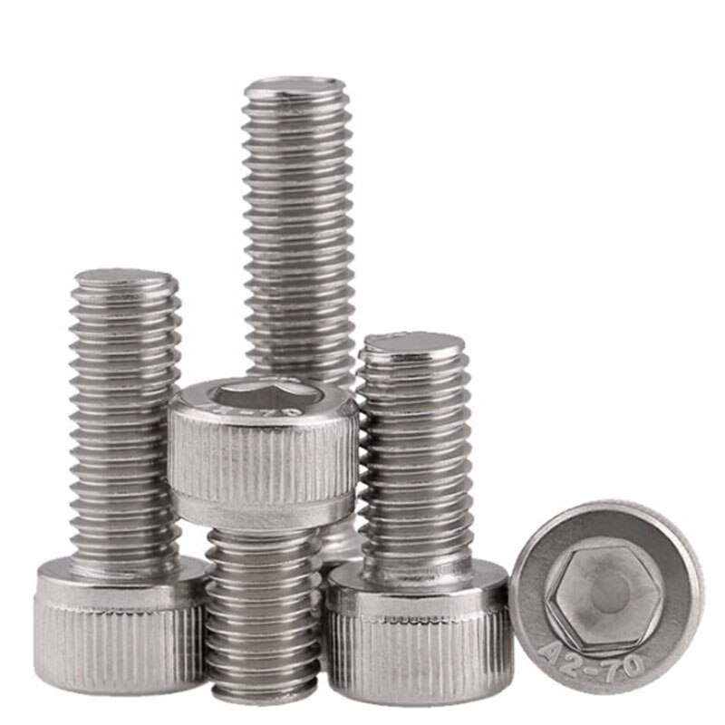 M20 - 2.5 20mm 304 Stainless Steel SOCKET HEAD Caps Screws Allen Hex Socket Cap Head DIN 912 A2 / 70 , 2 Coarse