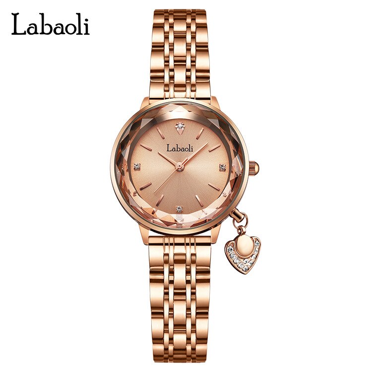LABAOLI Rose Gold Watch Women Watches Ladies Steel Women&#39;s Bracelet Watches Female Clock Relogio Feminino Montre Femme: rose gold