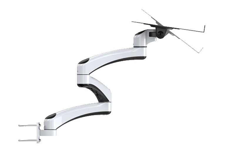 Ultra Long Arm Aluminum Alloy Full Motion Wall Mount Laptop Holder Bed Pole Mount Laptop Stand Arm Monitor Holder